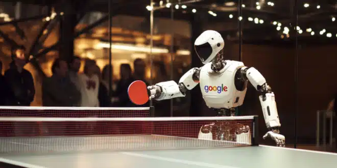 Le robot de Google terrasse les pros du Ping-Pong 