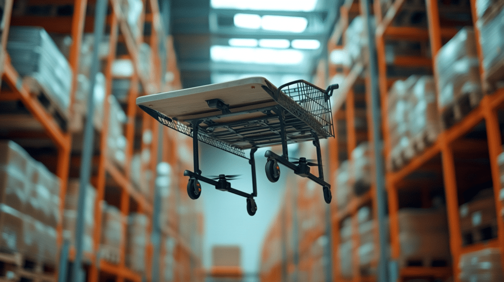 Palletrone, le drone qui facilite le transport de marchandises