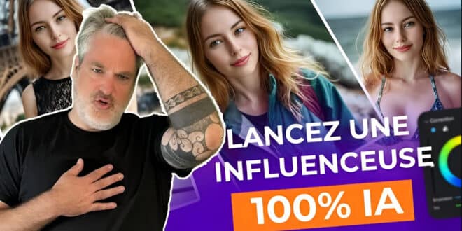 Créez votre influenceuse 100% IA en moins de 5 minutes !